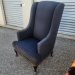 Blue High Back Reception Chair